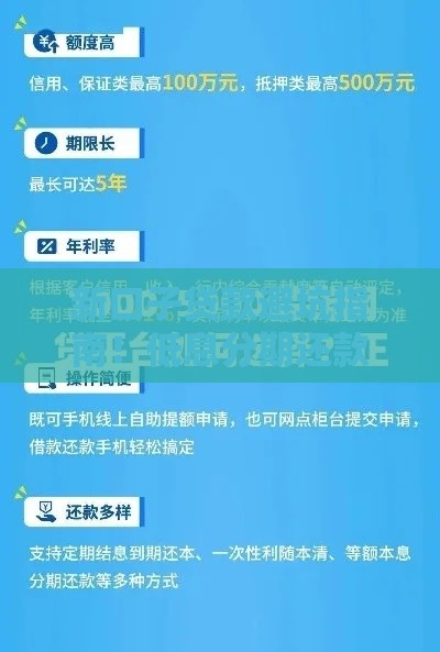 新口子贷款避坑指南！低息分期还款攻略大公开