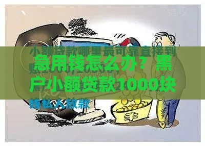 急用钱怎么办？黑户小额贷款1000块攻略，真实渠道盘点！