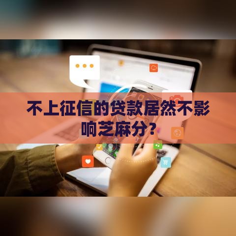 不上征信的贷款居然不影响芝麻分？
