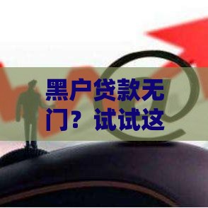黑户贷款无门？试试这8个能顺利下款的正规平台！