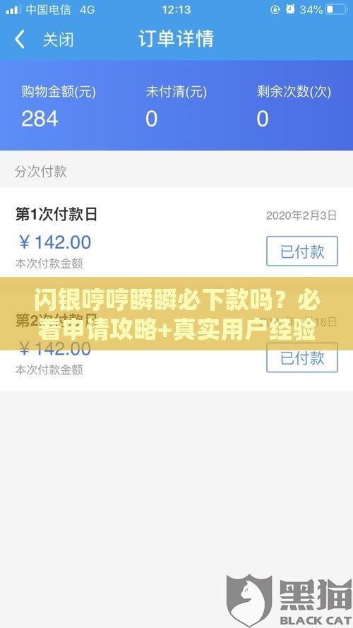 闪银哼哼瞬瞬必下款吗？必看申请攻略+真实用户经验分享！