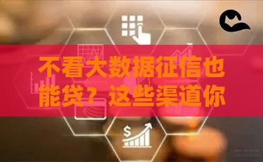 不看大数据征信也能贷？这些渠道你可能不知道