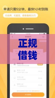 正规借钱下款口子怎么找？这5个靠谱渠道实测分享