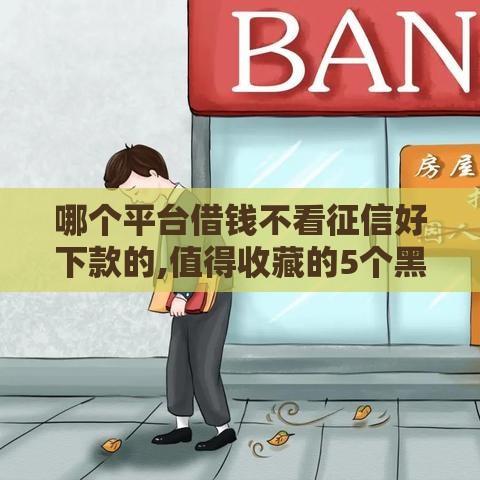 哪个平台借钱不看征信好下款的,值得收藏的5个黑户贷款口子快来借