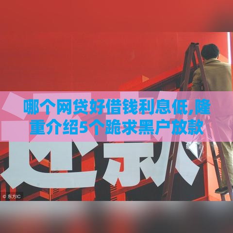 哪个网贷好借钱利息低,隆重介绍5个跪求黑户放款口子