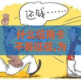 什么信用卡不看征信,为您介绍5款机审黑户新口子