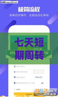 七天短期周转借款app下载,整合5款黑户口子晚上也下款