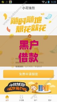 黑户借款百分百下款,简单汇总5个最新的黑户口子