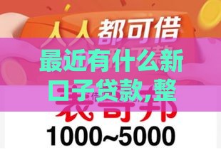 最近有什么新口子贷款,整合5款黑户急速贷款口子