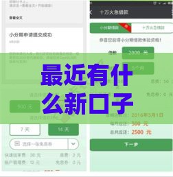 最近有什么新口子贷款,整合5款黑户急速贷款口子