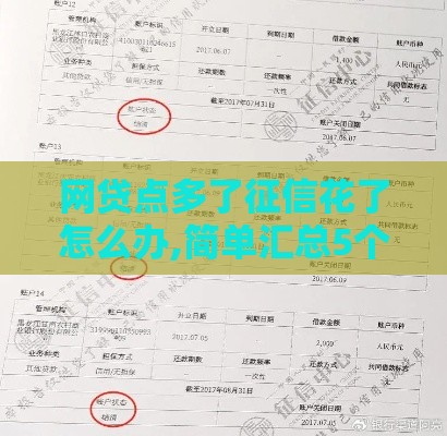 网贷点多了征信花了怎么办,简单汇总5个黑户我能下的口子
