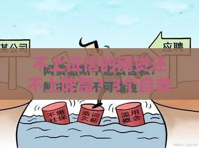 不上征信的网贷还不上咋整？3个自救方法必看