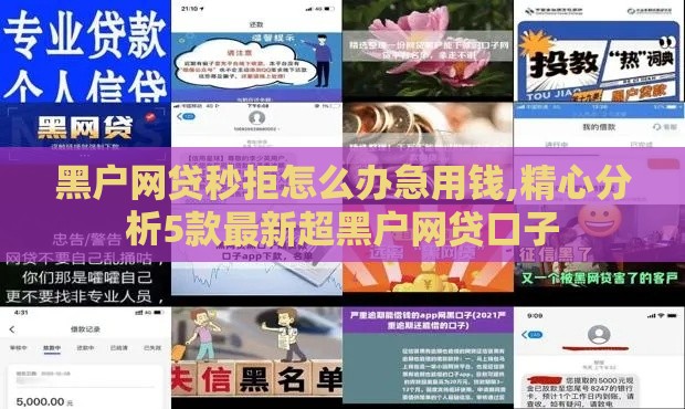 黑户网贷秒拒怎么办急用钱,精心分析5款最新超黑户网贷口子