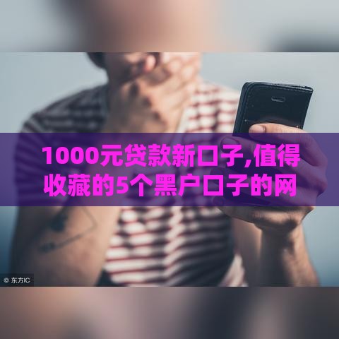 1000元贷款新口子,值得收藏的5个黑户口子的网贷