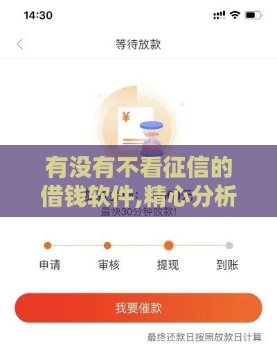有没有不看征信的借钱软件,精心分析5款悠隆旗下黑户口子