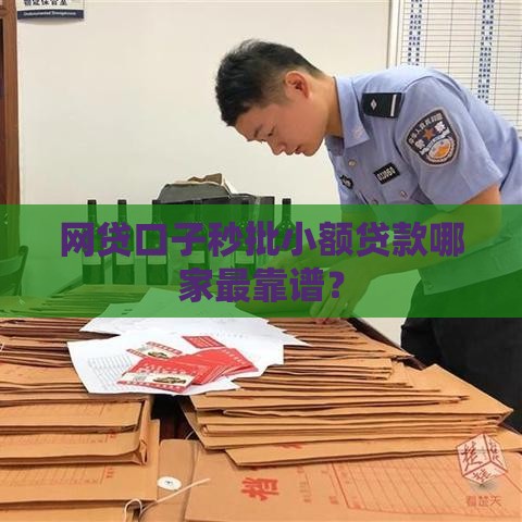 网贷口子秒批小额贷款哪家最靠谱？