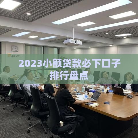 2023小额贷款必下口子排行盘点