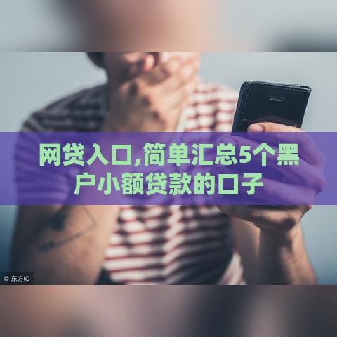 网贷入口,简单汇总5个黑户小额贷款的口子
