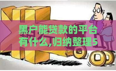 黑户能贷款的平台有什么,归纳整理5个黑户714口子高炮