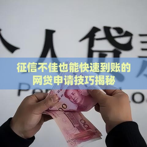 征信不佳也能快速到账的网贷申请技巧揭秘