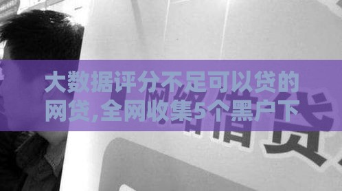 大数据评分不足可以贷的网贷,全网收集5个黑户下款口子集锦
