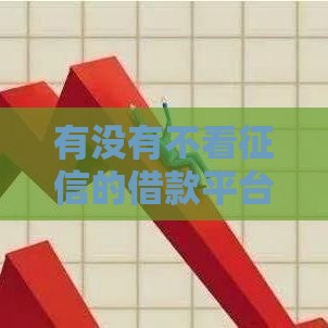 有没有不看征信的借款平台？