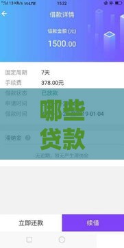 哪些贷款平台不看征信和负债,值得收藏的5个7天贷的黑户口子
