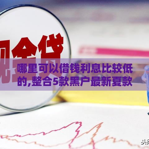 哪里可以借钱利息比较低的,整合5款黑户最新夏款口子