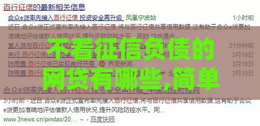 不看征信负债的网贷有哪些,简单汇总5个苹果手机黑户口子
