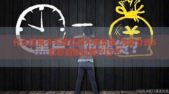 什么信用卡不看征信不看负债,为您介绍5款秒到账的黑户口子