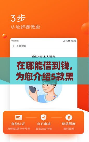 在哪能借到钱,为您介绍5款黑户容易过的小口子