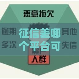 征信差哪个平台可以借钱,真心推荐5个黑户7天贷款口子
