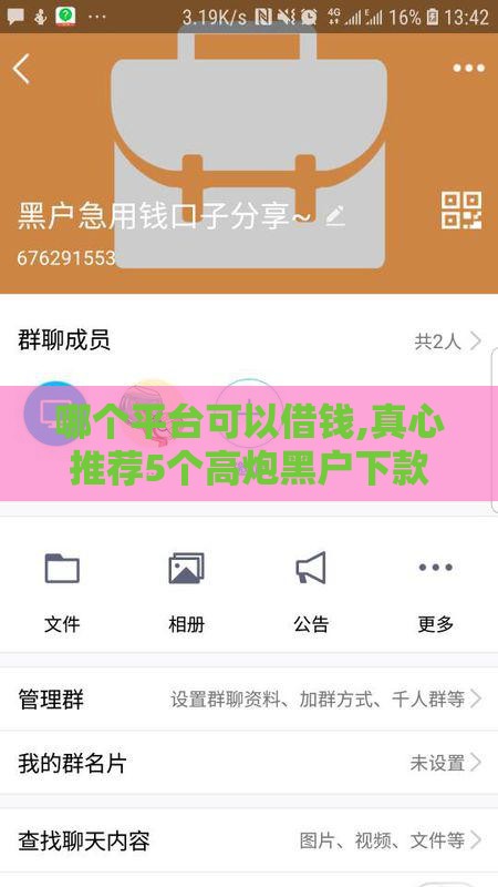 哪个平台可以借钱,真心推荐5个高炮黑户下款的口子