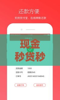 现金秒贷秒批入口怎么找？这5个正规口子别错过！
