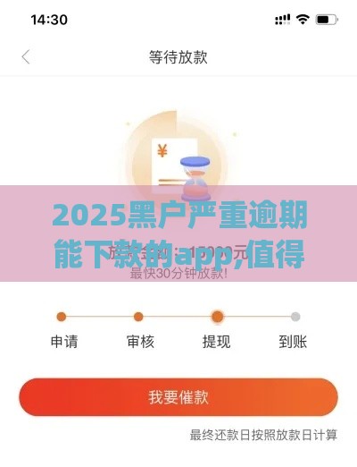 2025黑户严重逾期能下款的app,值得收藏的5个黑户贷款口子必借到
