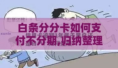 白条分分卡如何支付不分期,归纳整理5个黑户征信不好口子