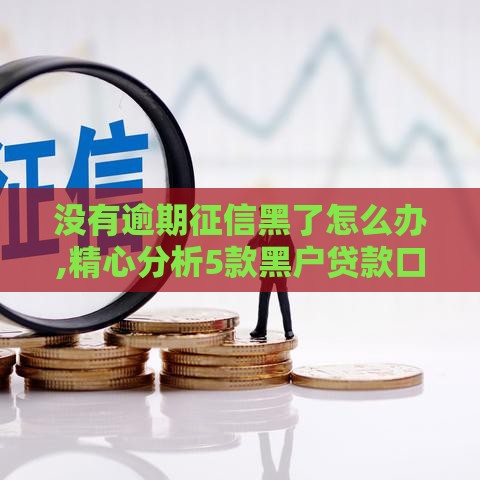 没有逾期征信黑了怎么办,精心分析5款黑户贷款口子贴吧 没有逾期征信黑了怎么办,精心分析5款黑户贷款口子贴吧