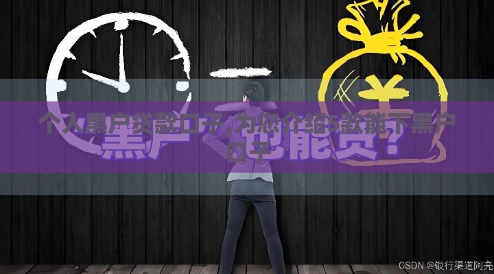 个人黑户贷款口子,为您介绍5款能下黑户口子