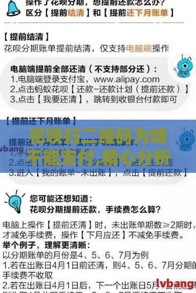 花呗扫二维码为啥不能支付,精心分析5款逾期黑户网黑口子