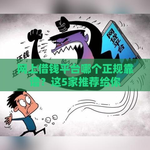 网上借钱平台哪个正规靠谱？这5家推荐给你
