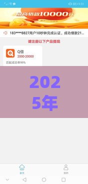 2025年贷款新口子必看！揭秘放水渠道最新攻略