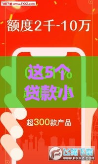 这5个贷款小口子秒过，亲测靠谱