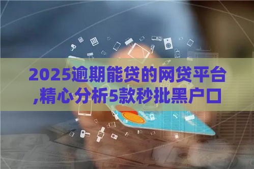 2025逾期能贷的网贷平台,精心分析5款秒批黑户口子17