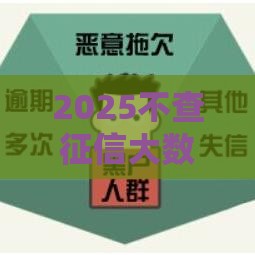 2025不查征信大数据的秒下款平台,精心分析5款18年黑户分期口子