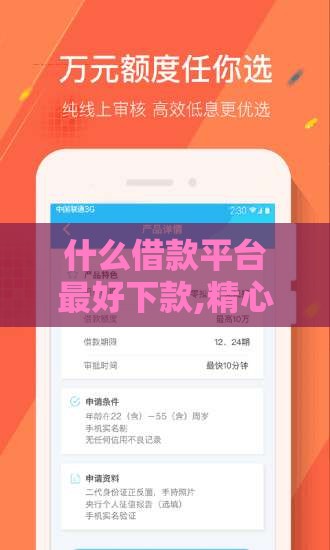 什么借款平台最好下款,精心分析5款黑户呆账贷款口子
