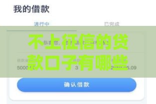 不上征信的贷款口子有哪些？急用钱必看这5个零门槛渠道！