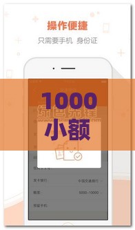 1000小额贷款下口子,隆重介绍5个网上贷款口子黑户