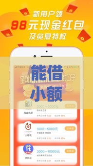 能借小额贷款的app,为您介绍5款周末黑户分期口子