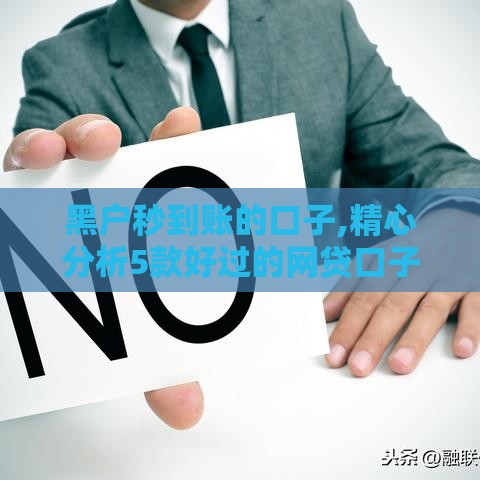 黑户秒到账的口子,精心分析5款好过的网贷口子黑户