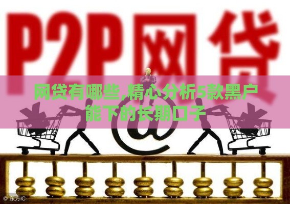 网贷有哪些,精心分析5款黑户能下的长期口子
